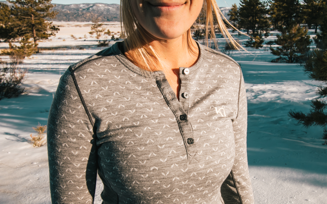 kari traa lus baselayers review by adventure rig