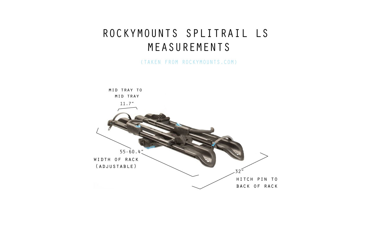 splitrail ls rockymounts measurements