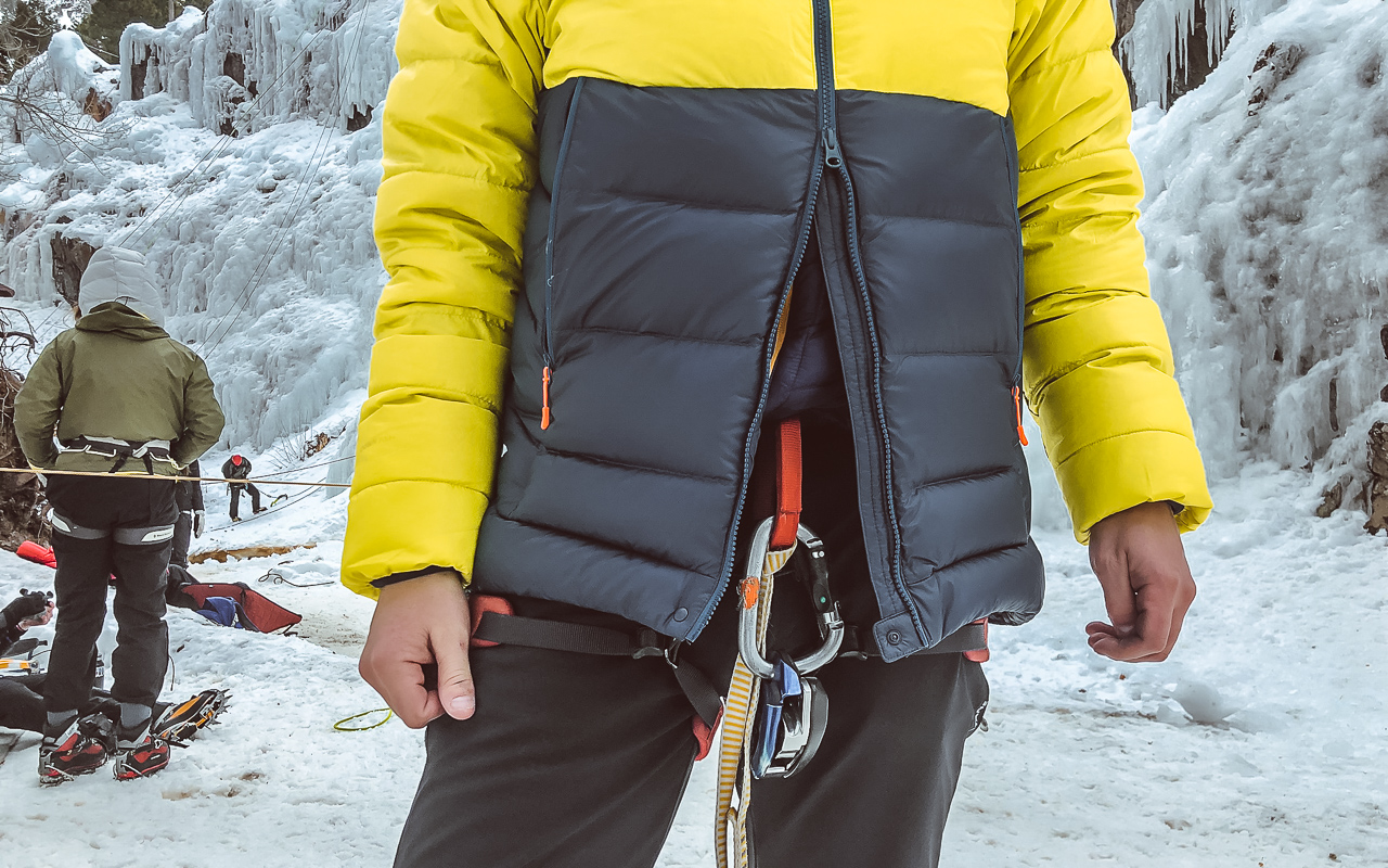 vanir glacier down jacket by helly hansen