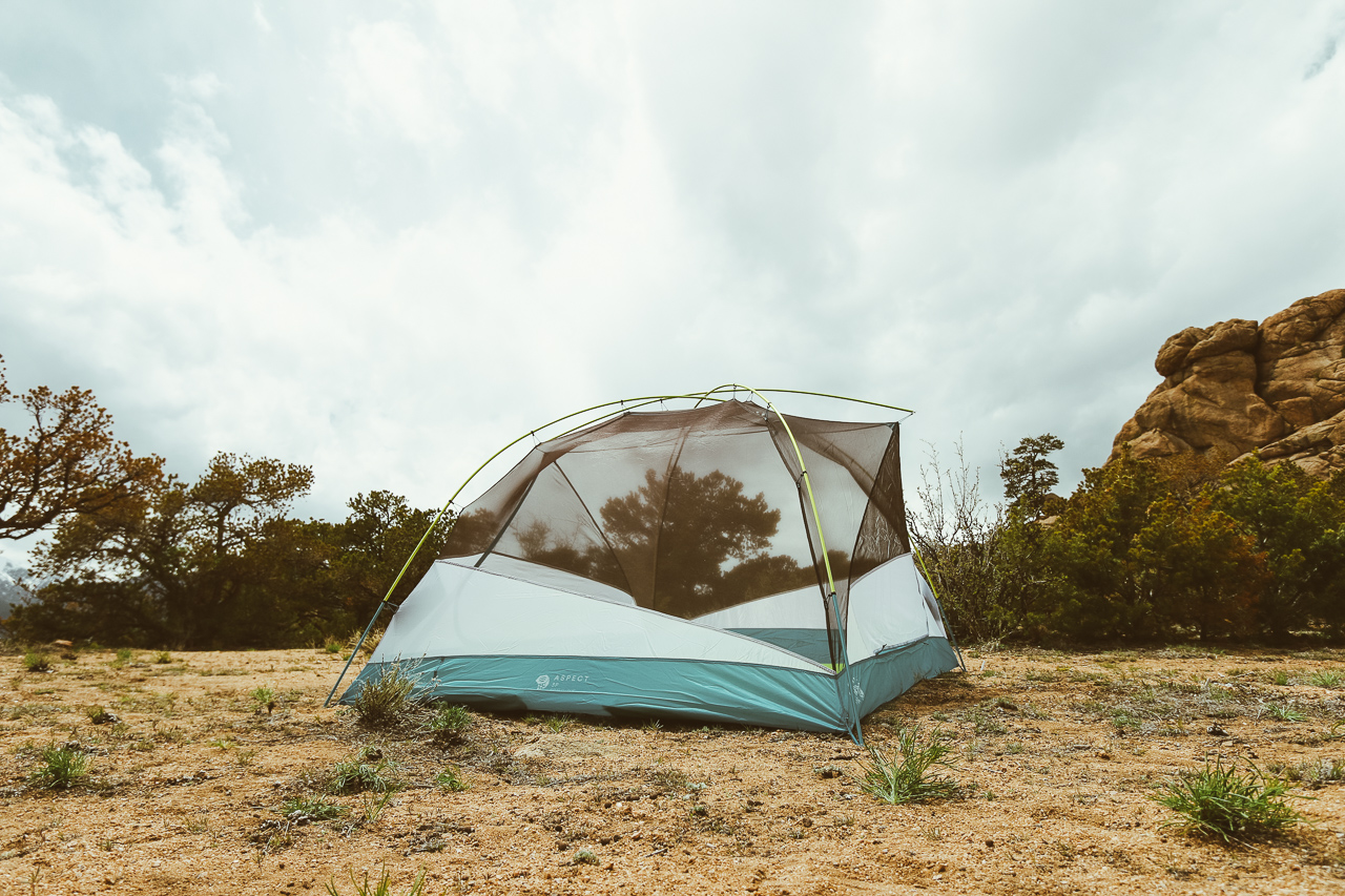 The aspect 3 tent review by mountain hardwear