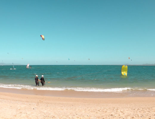 learning to kite board with baja kite and surf in la ventana baja