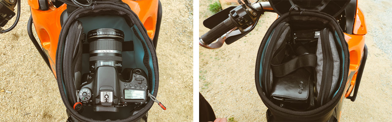 The hood tank bag by Mosko moto