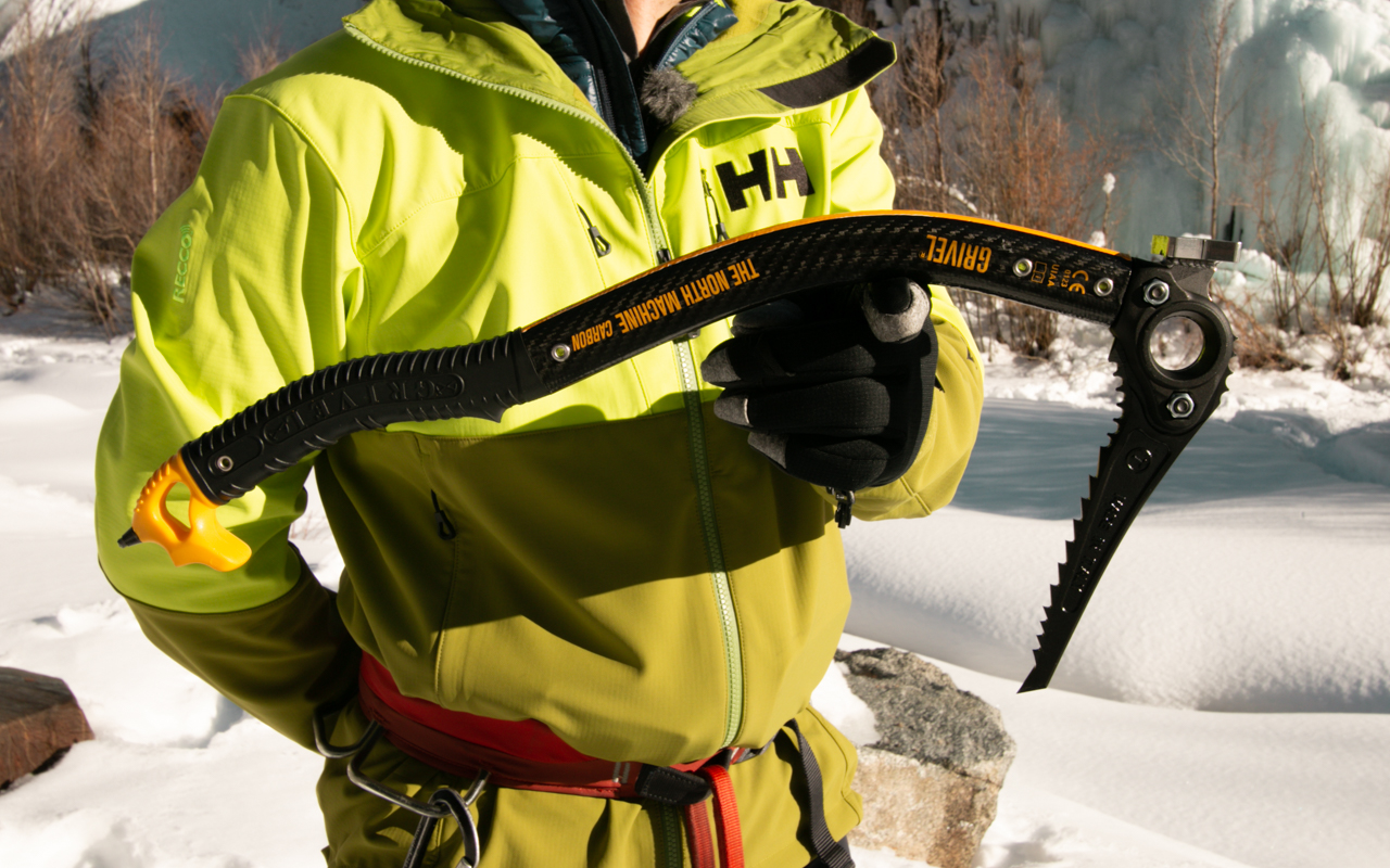 the north machine carbon by grivel review by adventure rig