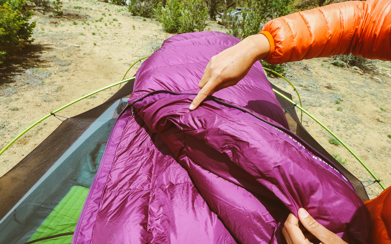 Women's rook sleeping bag review mountain hardwear