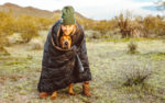 The down travel blanket by wild breed equipment